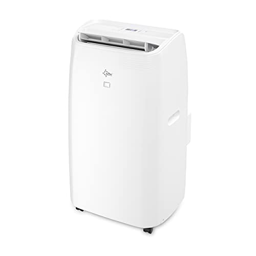 SUNTEC Mobiles Klimagerät Office 2.8 KW supersilent A+/A++ Eco – Klimaanlage mobil für Räume bis 34 qm – Mit Abluftschlauch – Silent System – Sehr leise mobile Kühlung Wohnung & Büro – 9.642 BTU/h