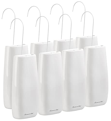 Rosenstein & Söhne Heizkörper-Verdunster: 8er-Set Keramik-Wasserverdunster für Heizkörper, je 480 ml, abgerundet (Heizung Wasserverdunster)