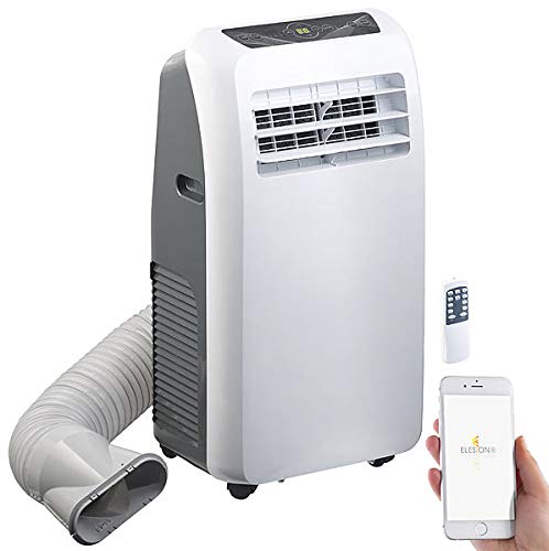 Sichler Haushaltsgeräte Mobile Klimaanlage WiFi: Klimaanlage, Heiz-Funktion, 12.000 BTU/h, 3.500 W, WLAN, App-Steuerung (Mobile Klimaanlage WLAN, Klimagerät WLAN, Temperaturregler)