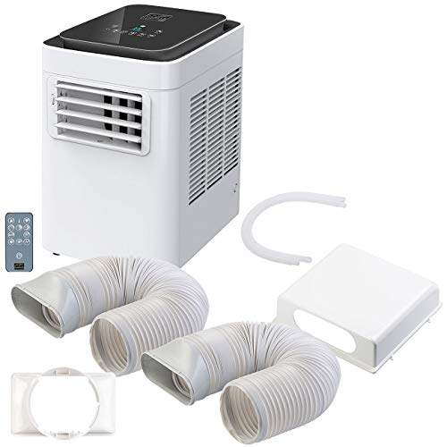 Sichler Exclusive Klimagerät: In- und Outdoor-Klimaanlage mit Frischluft-Schlauch-Set, 2.600 W (Klimagerät mit Frischluftzufuhr, Klimaanlage mit Frischluftzufuhr, Temperaturregler)